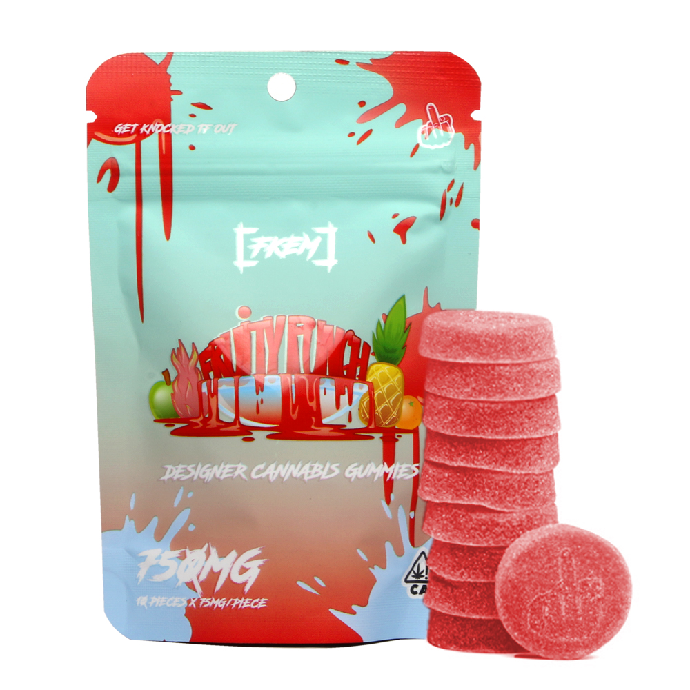 FKEM Fruity Punch Gummies 750mg